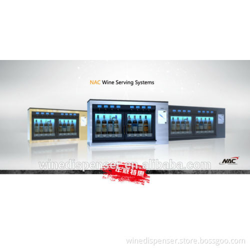 Wine dispenser refrigerated wine dispenser 8 bottles wine dispenser